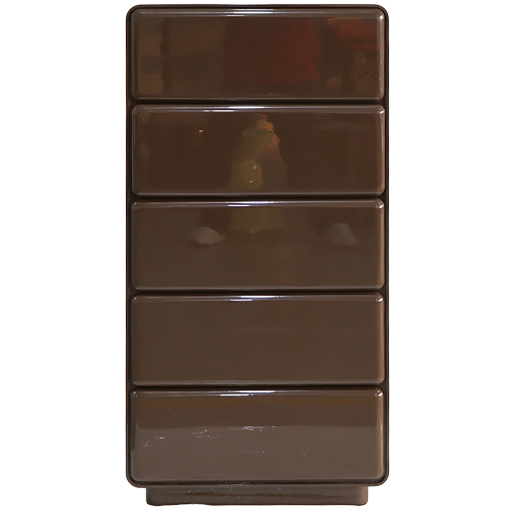 Richmond Hnědá lakovaná komoda Lizzie 57 x 43 cm