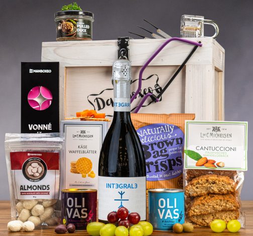 Truhla s proseccem s 0% alkoholu