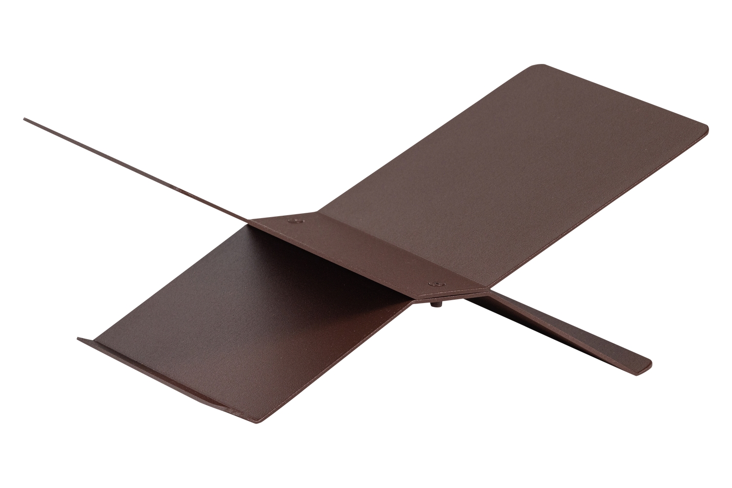 WOOOD Hnědý kovový stojan na knihy Brook 12 x 29 cm