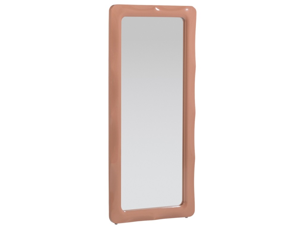 WOOOD Růžové závěsné zrcadlo Norea 180 x 80 cm