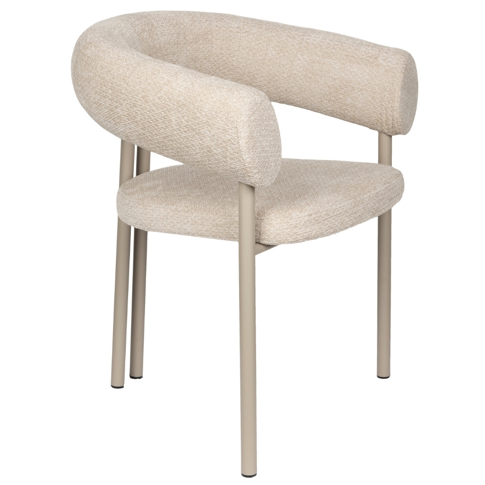 Zuiver Béžová jídelní židle HEELS