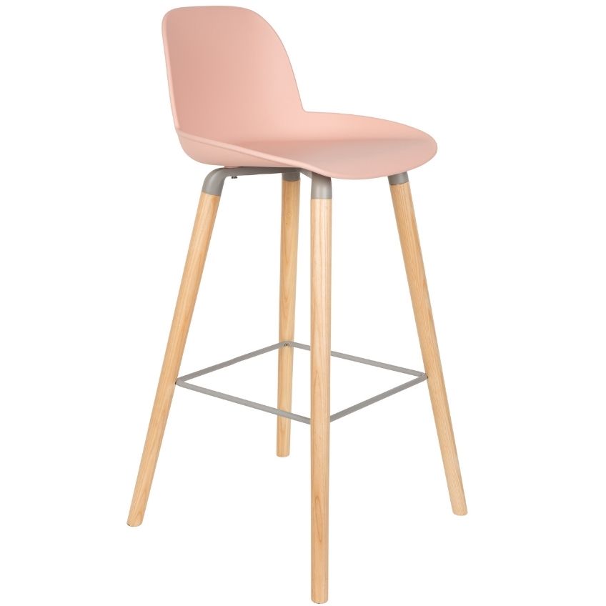 Zuiver Plastová barová židle ALBERT KUIP 75 cm – vystavený kus