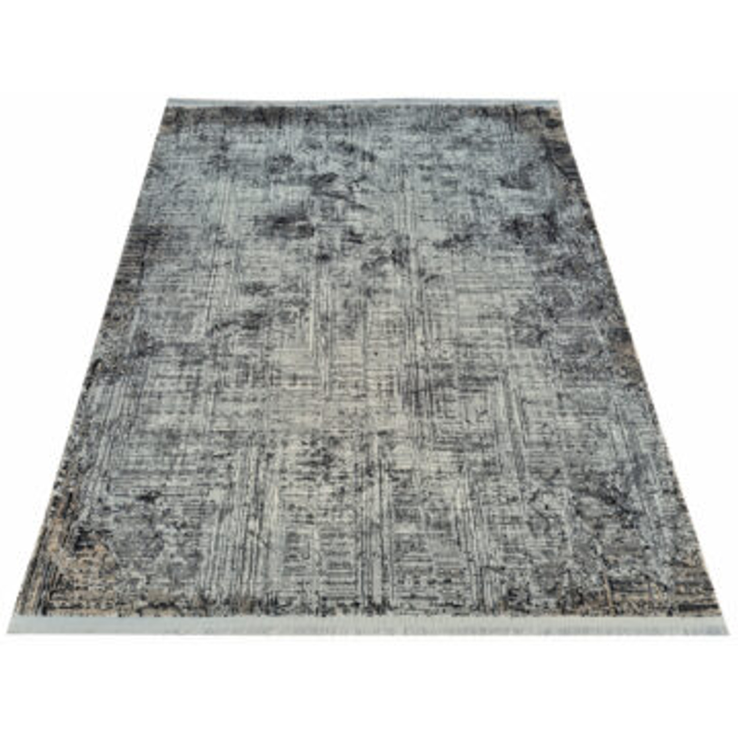 Koberec EXCLUSIVE 441 gray black 200x290 cm