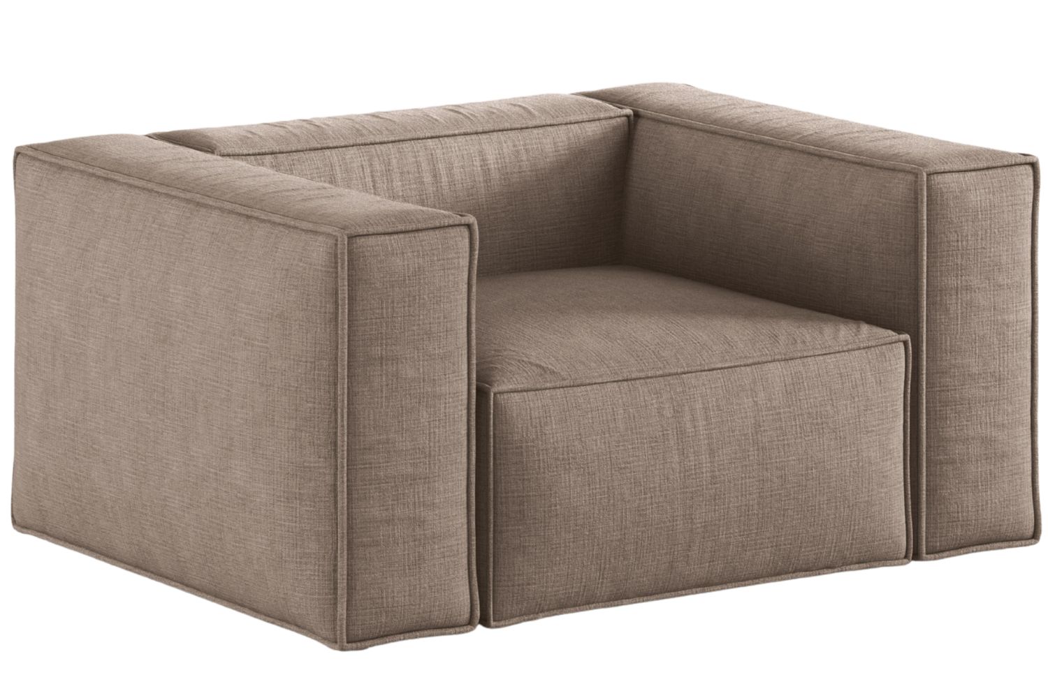 Cosmopolitan Design Hnědé křeslo Aveiro
