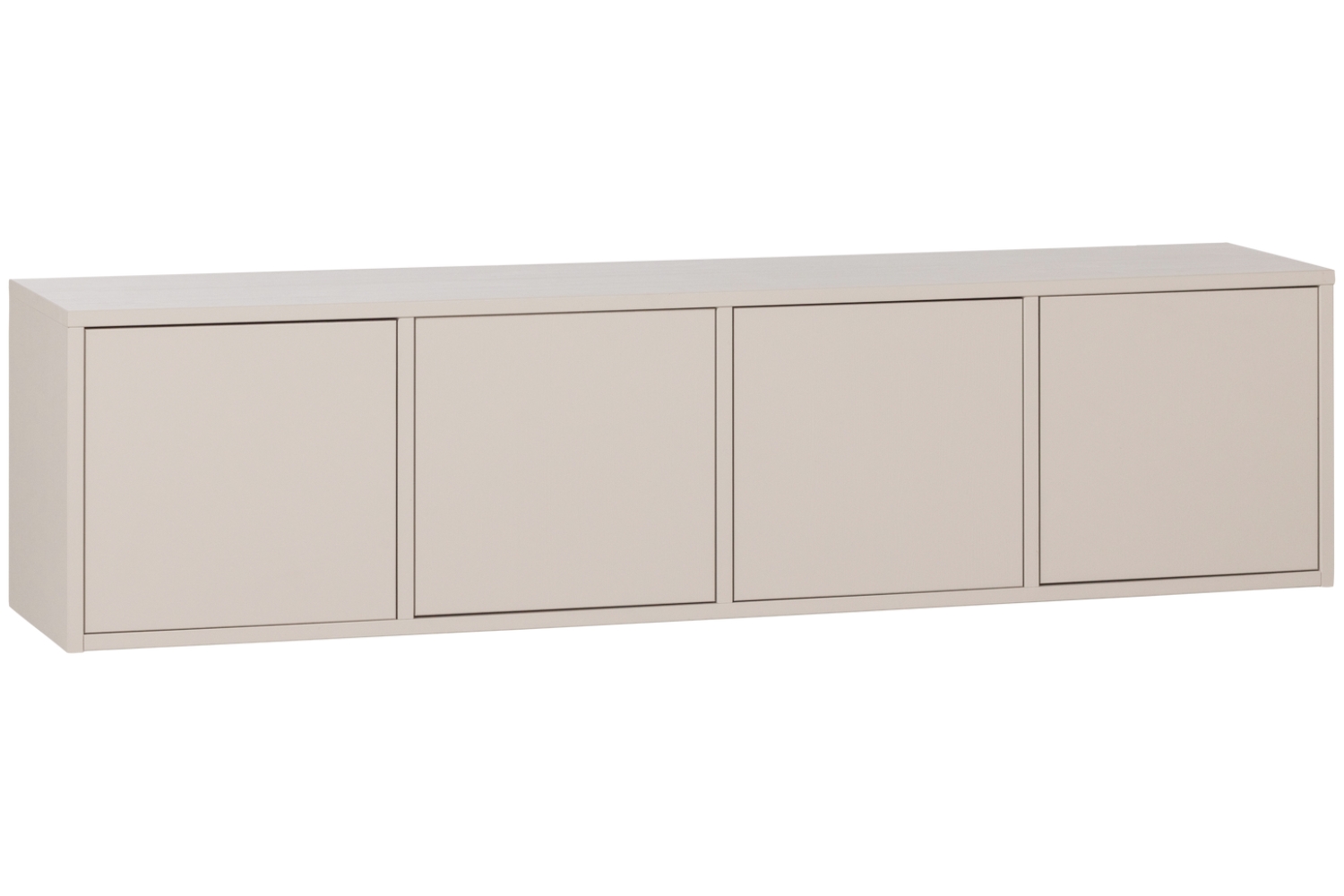 WOOOD Béžový dřevěný TV stolek Merel 200 x 39 cm