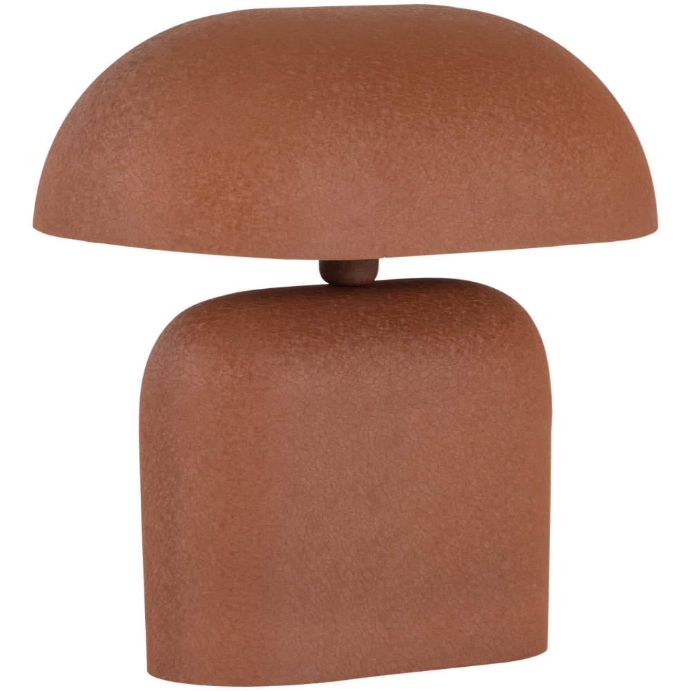 WOOOD Terakotová kovová stolní lampa Tilo