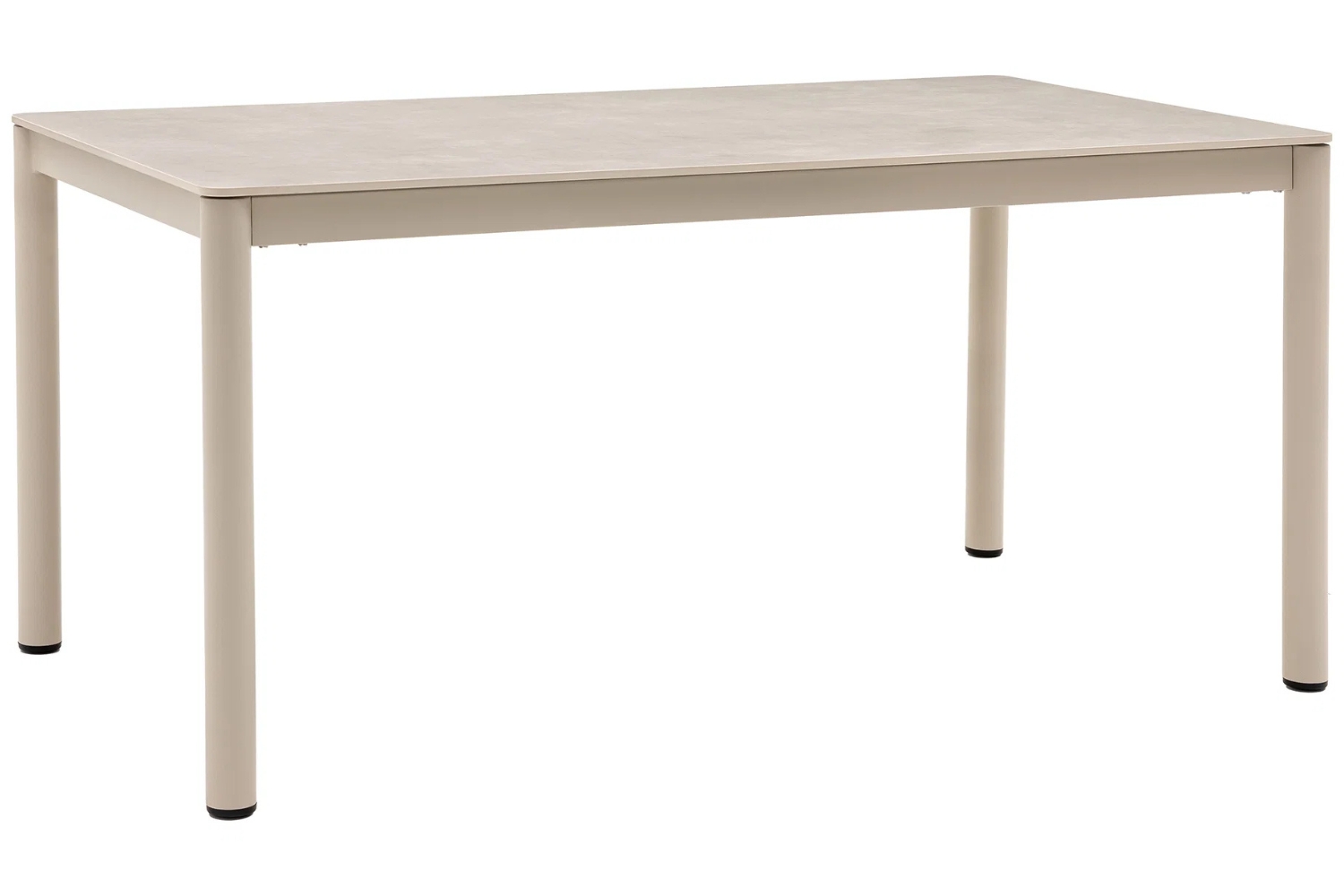 Nordic Living Béžový keramický zahradní stůl Claudia 200 x 90 cm