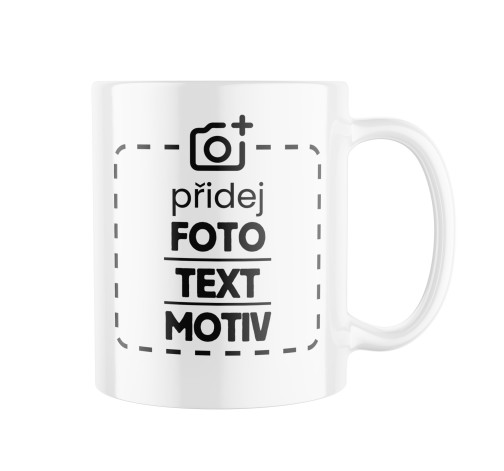 Keramický hrnek s vlastním potiskem i bez potisku