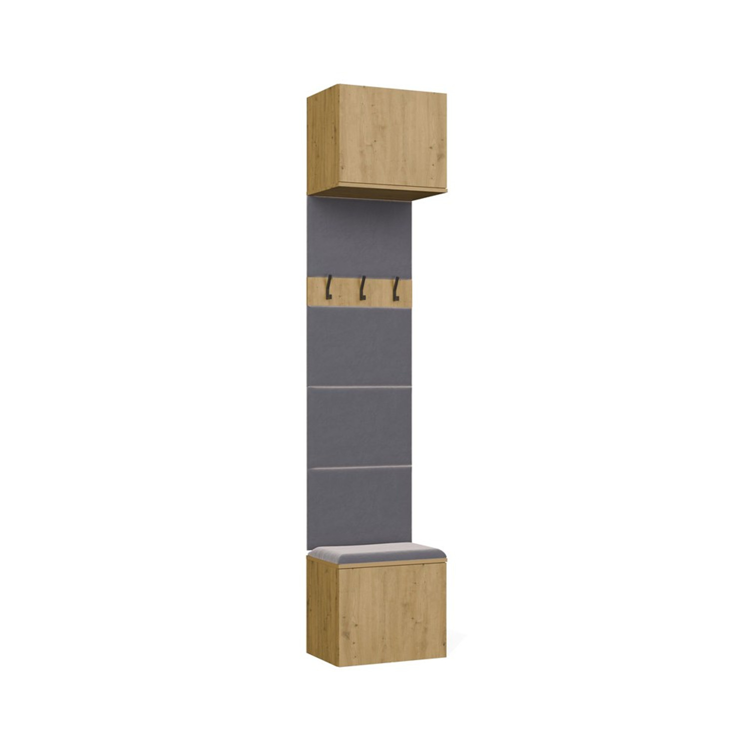 Šatní skříň HAGA 1W - dub artisan