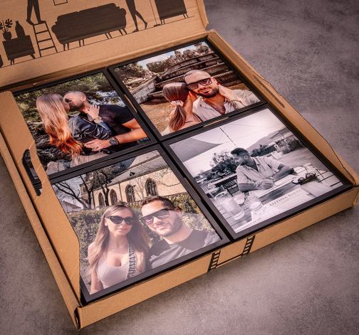 Samolepící fotorámeček na zeď s vlastní fotkou