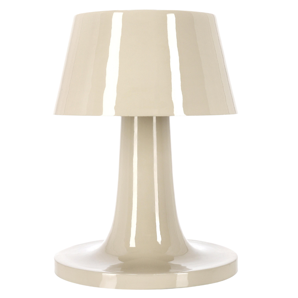 Bizzotto Béžová koková stolní lampa Turner 39 cm