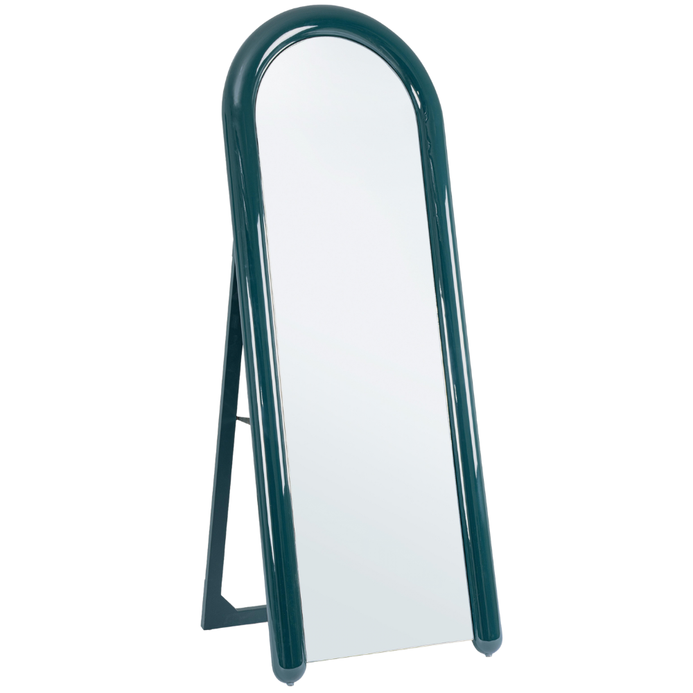 Bizzotto Zelené stojací zrcadlo Otilia 160 x 60 cm
