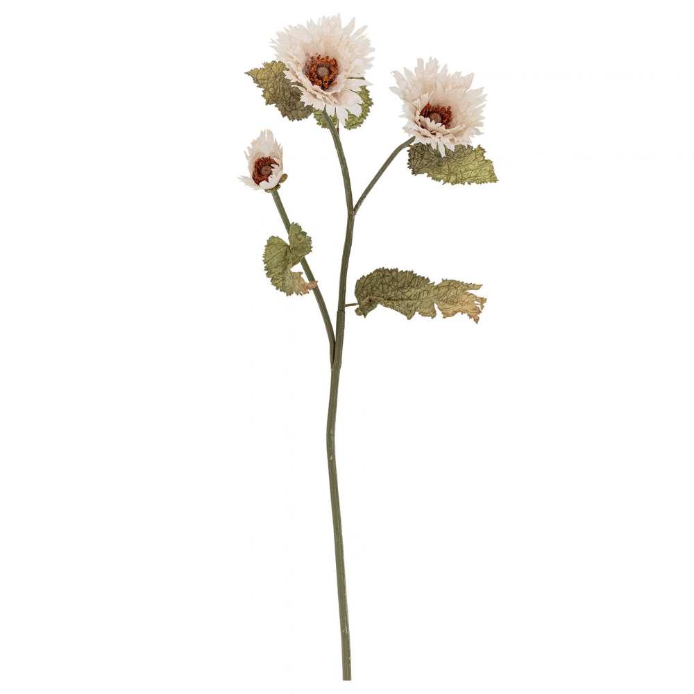 Bloomingville Bílá umělá květina Chrysantemum 96 cm