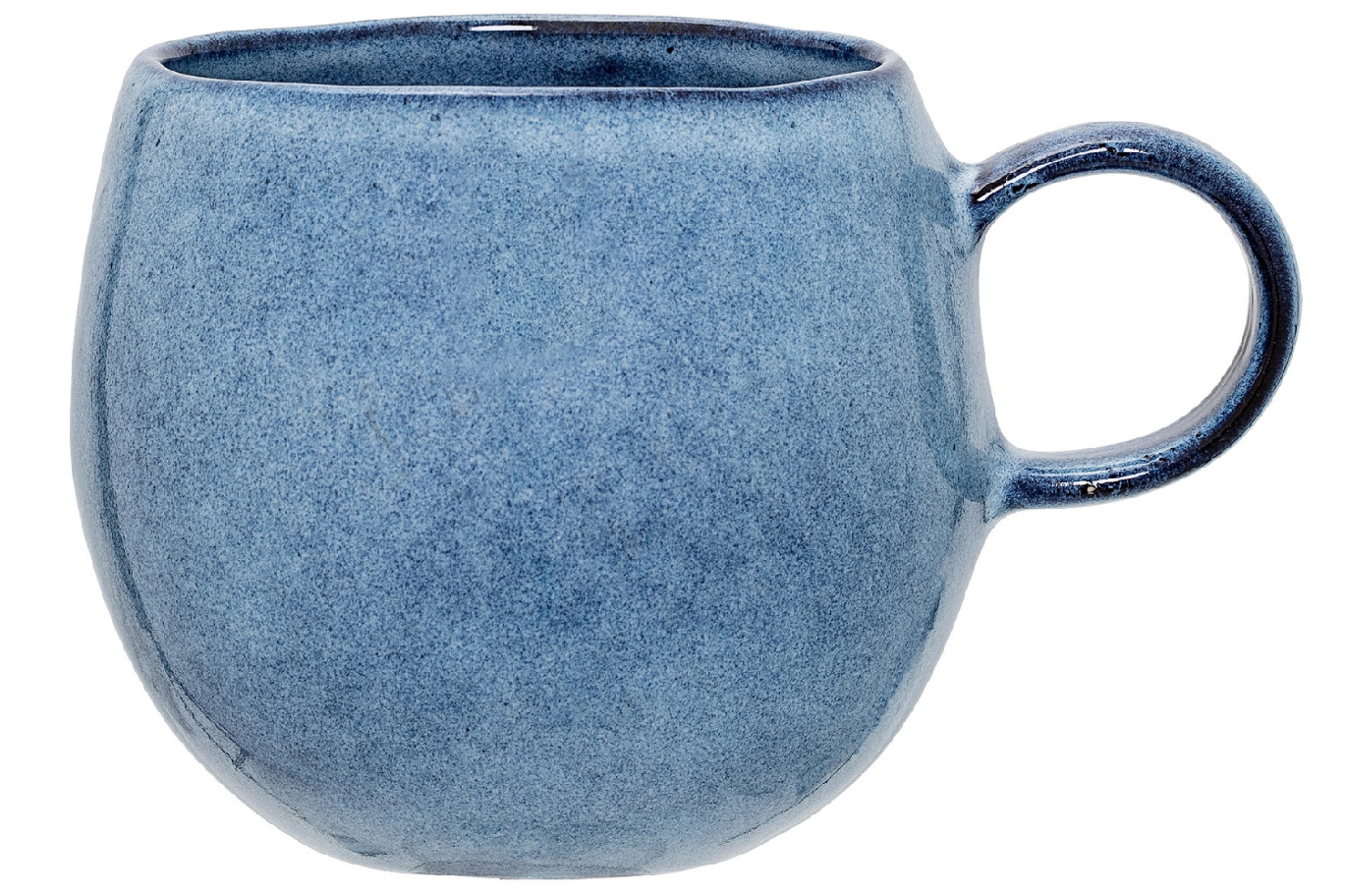 Bloomingville Modrý kameninový hrnek Sandrine 500 ml