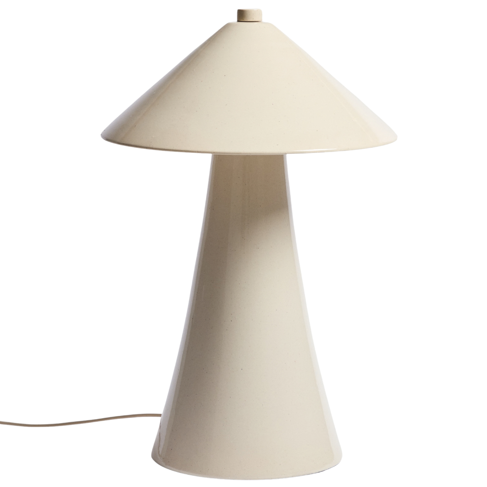 Kave Home Béžová stolní lampa Ceren 54 cm