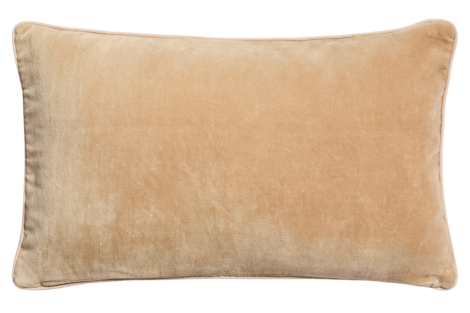 Kave Home Béžový sametový povlak na polštář Ovelin 30 x 50 cm