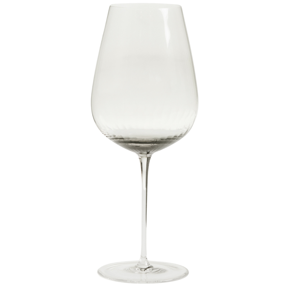 Kave Home Šedá sklenička na víno Davel 580 ml