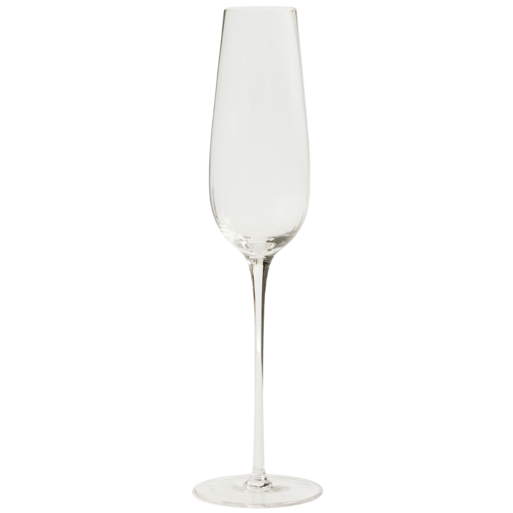 Kave Home Sklenička na sekt Davel 215 ml