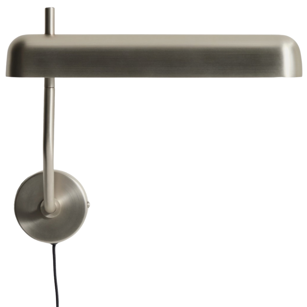 Kave Home Stříbrné nástěnné LED světlo Nelaia