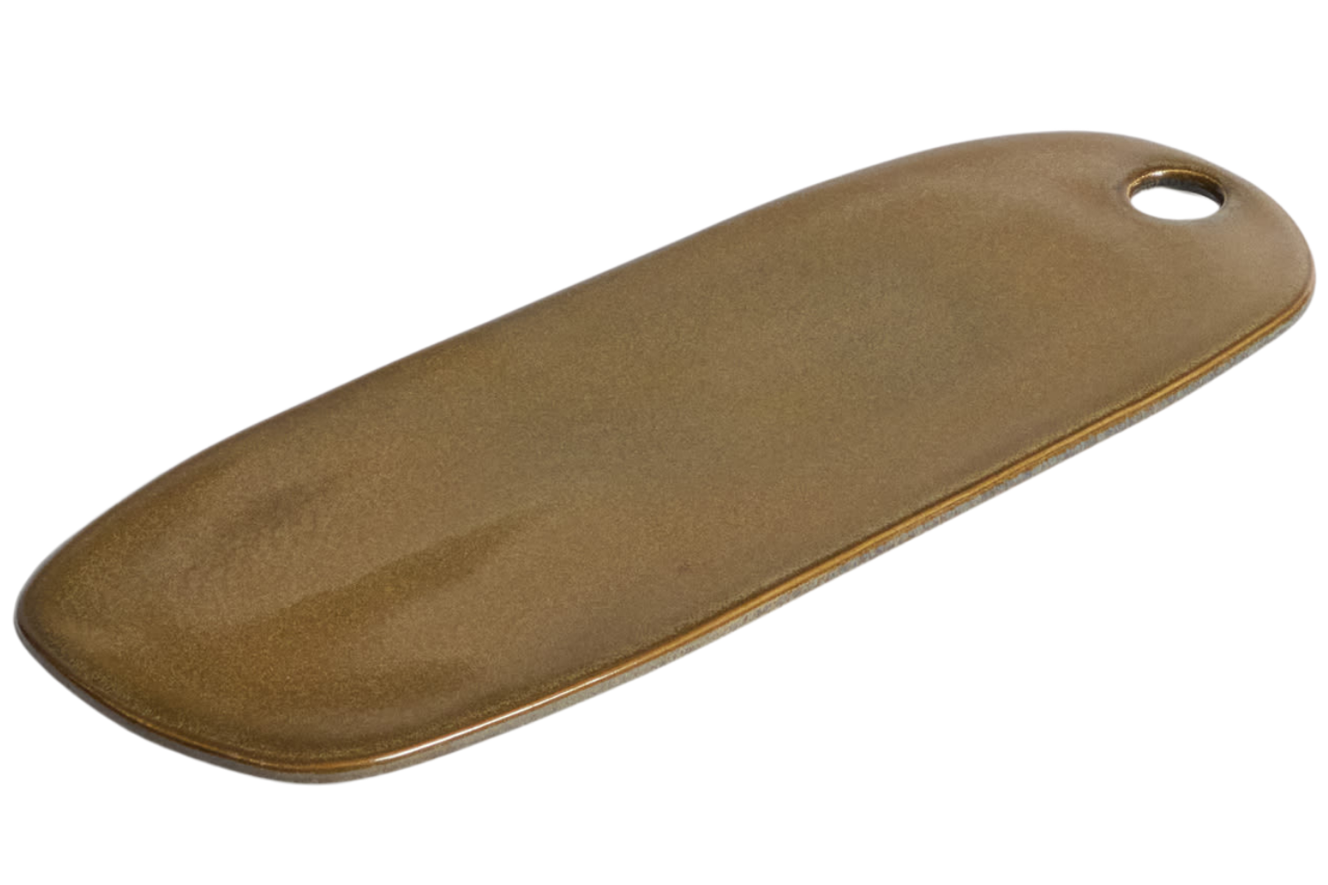 Kave Home Zelené servírovací prkénko Aderno 29 x 12 cm